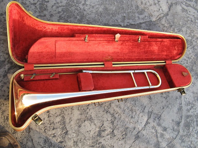 Vintage F. E. Olds Super Trombone With Tone Ring
